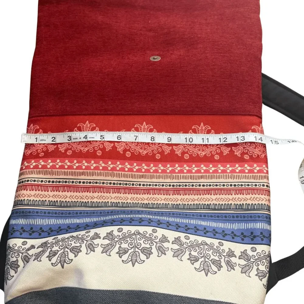 Lamoppe Women's Waterproof Handcrafted Backpack Multicolor‎ Size Medium